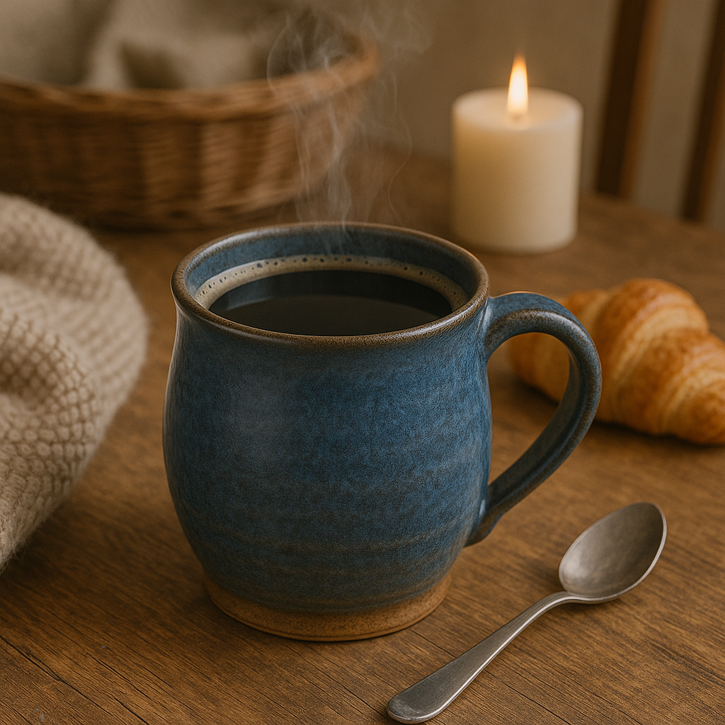 Ceramic mug lifestyle shot